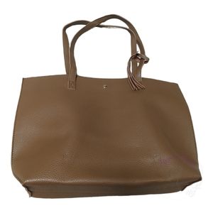 Vegan Leather Tote Bag
